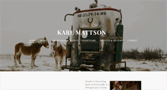 Desktop Screenshot of karlmattson.net